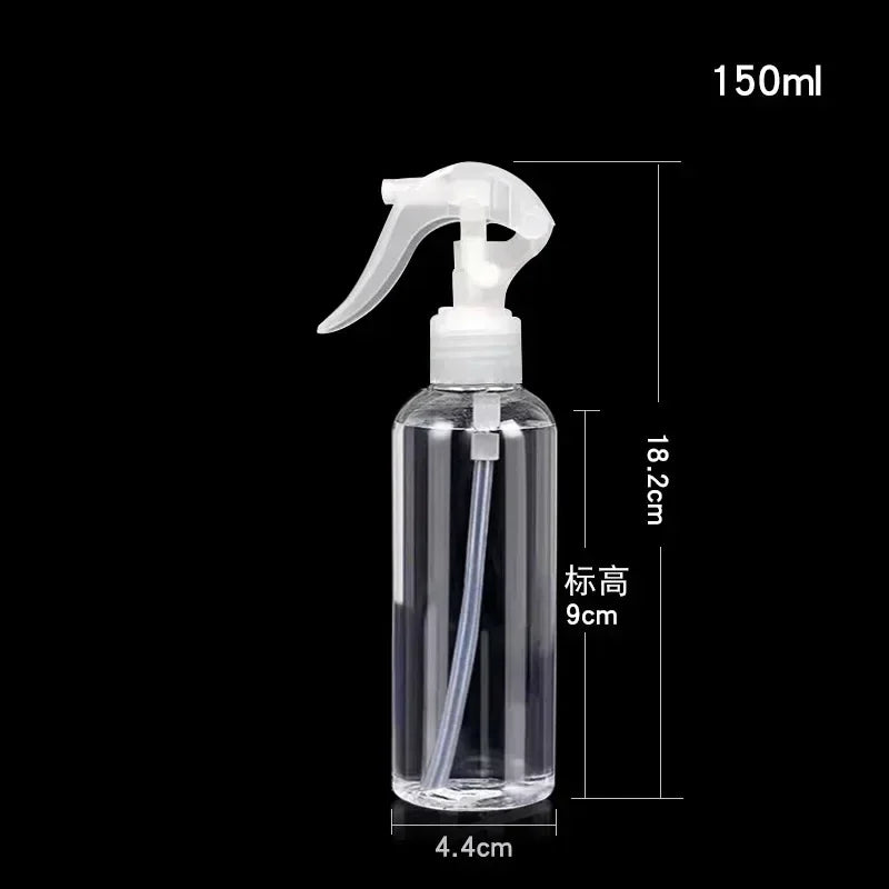 100ml/200ml/250ml/300ml/500ml Empty Spray Bottle Plastic Filling Hand Buckle Pump Sprayer for Alcohol Sterilization Travel Carry