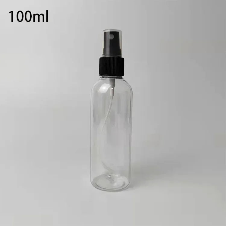 100ml/200ml/250ml/300ml/500ml Empty Spray Bottle Plastic Filling Hand Buckle Pump Sprayer for Alcohol Sterilization Travel Carry