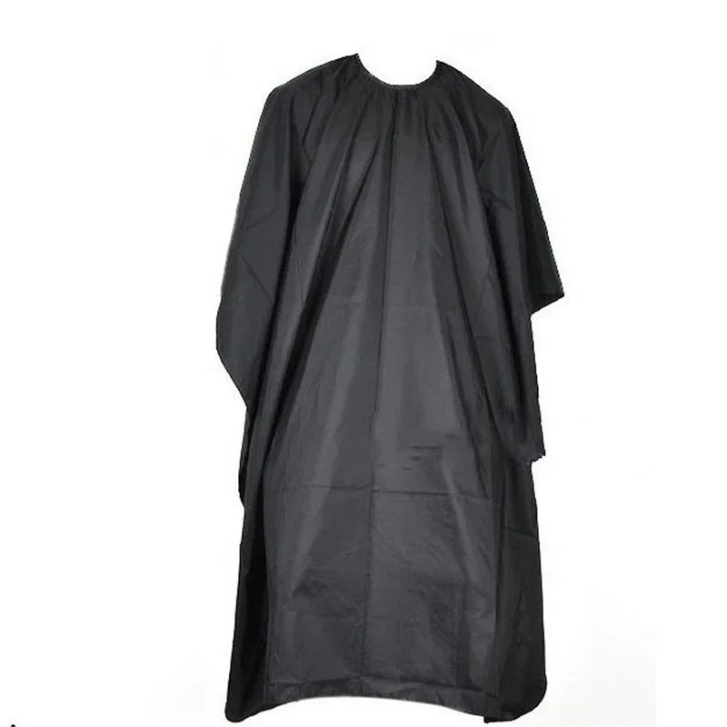 Black Hairdressing Cape Professional Hair- Salon Barber Cloth Wrap Protect Gown Apron Waterproof Cutting Gown Hair Cloth Wrap