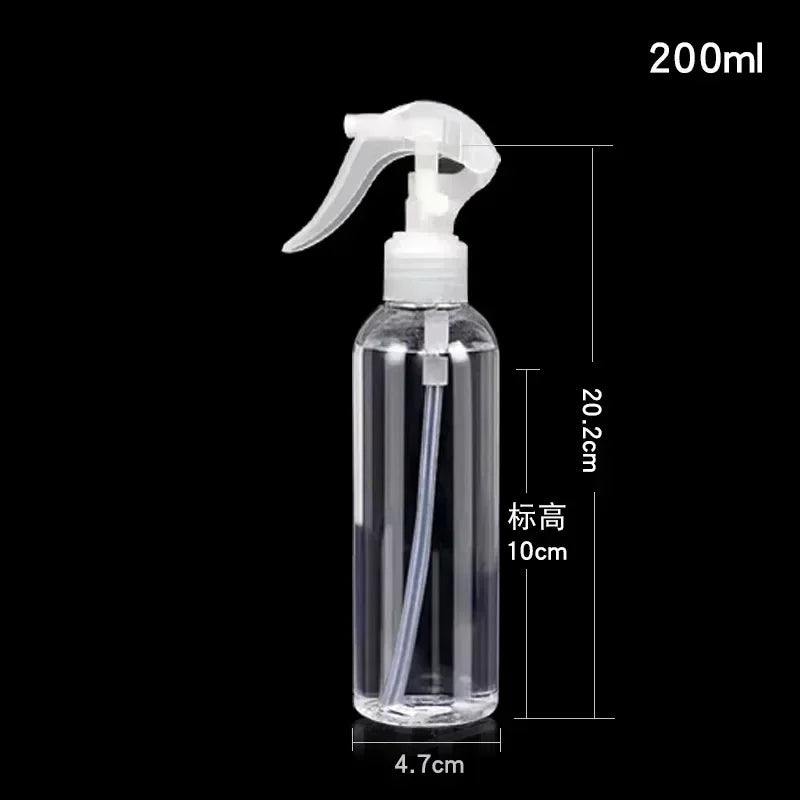 100ml/200ml/250ml/300ml/500ml Empty Spray Bottle Plastic Filling Hand Buckle Pump Sprayer for Alcohol Sterilization Travel Carry