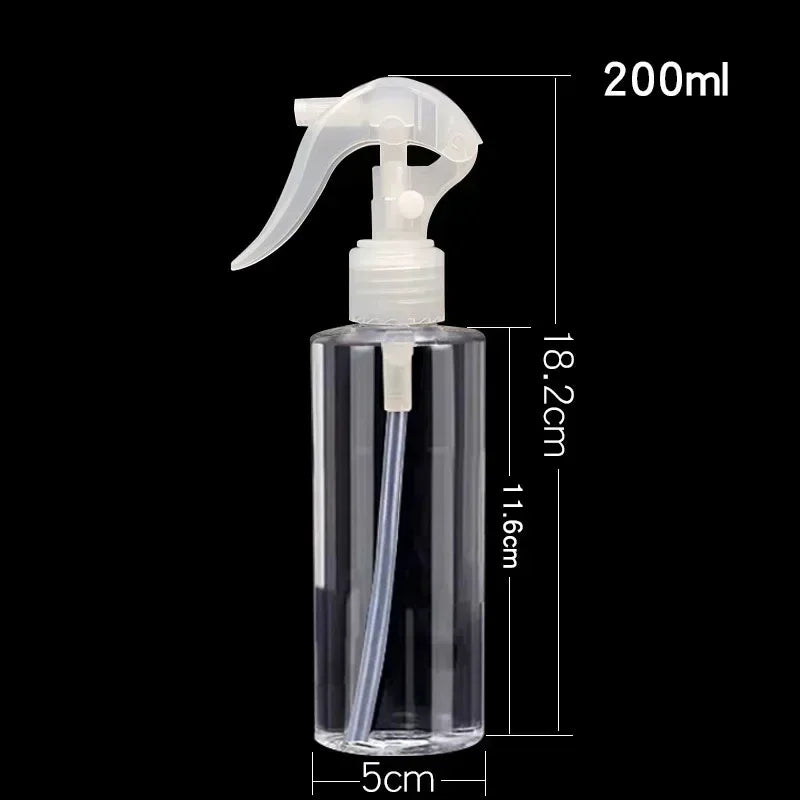100ml/200ml/250ml/300ml/500ml Empty Spray Bottle Plastic Filling Hand Buckle Pump Sprayer for Alcohol Sterilization Travel Carry