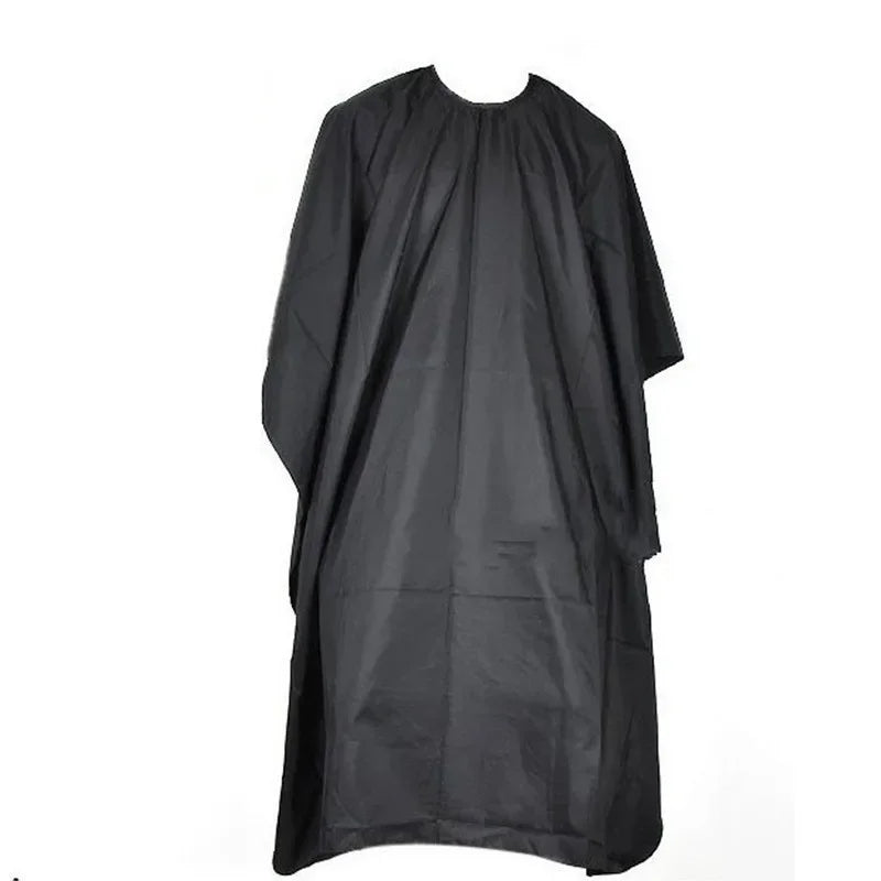 Black Hairdressing Cape Professional Hair- Salon Barber Cloth Wrap Protect Gown Apron Waterproof Cutting Gown Hair Cloth Wrap