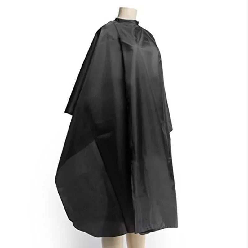 Black Hairdressing Cape Professional Hair- Salon Barber Cloth Wrap Protect Gown Apron Waterproof Cutting Gown Hair Cloth Wrap
