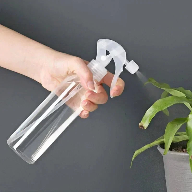 100ml/200ml/250ml/300ml/500ml Empty Spray Bottle Plastic Filling Hand Buckle Pump Sprayer for Alcohol Sterilization Travel Carry